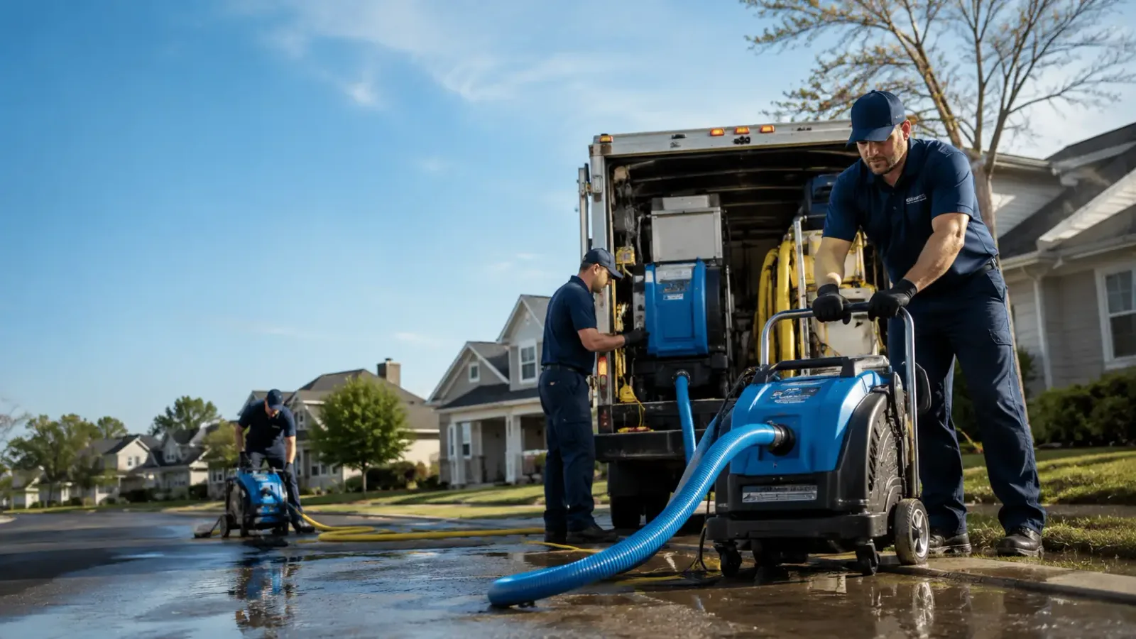 Flood Damage Cleanup in Jeddo, MI